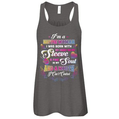I'm A Hippie Woman I Was Born With My Heart-T-Shirt & Tank Top-