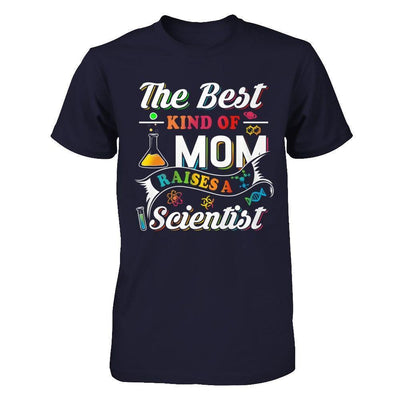 The Best Kind Of Mom Raises A Scientist-T-Shirt & Hoodie-Premium T-Shirt-Midnight Navy