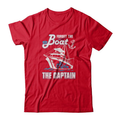 Forget The Boat Ride The Captain-T-Shirt & Tank Top-Premium T-Shirt-Red
