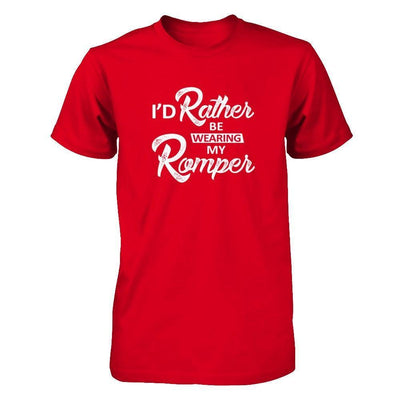 I'd Rather Be Wearing My Romper-T-Shirt & Tank Top-Premium T-Shirt-Red