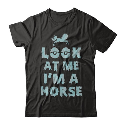 Look At Me I'm A Horse Halloween Costume-T-Shirt & Hoodie-Premium T-Shirt-Black