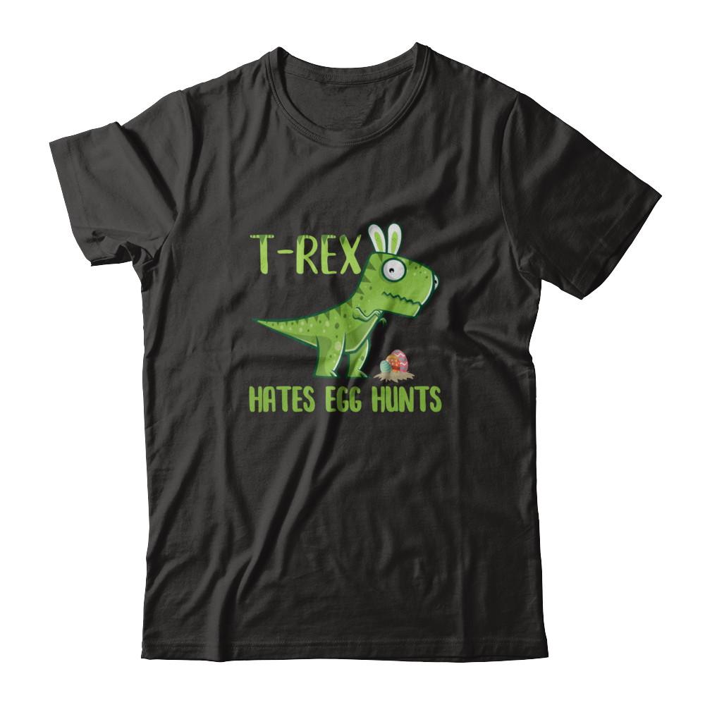 Funny Easter Bunny Dinosaur T-Rex Hates Egg Hunts