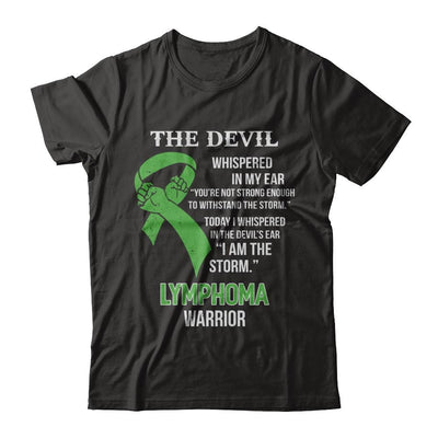 I Am The Storm Support Lymphoma Awareness Warrior Gift-T-Shirt & Hoodie-Classic T-Shirt-Black