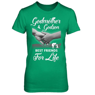 God-Mother God-Son Best Friends For Life Mothers Day-T-Shirt & Hoodie-Women's T-Shirt-Irish Green