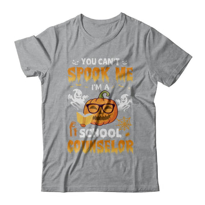 Can't Spook Me School Counselor Halloween Costume-T-Shirt & Hoodie-Classic T-Shirt-Sport Grey