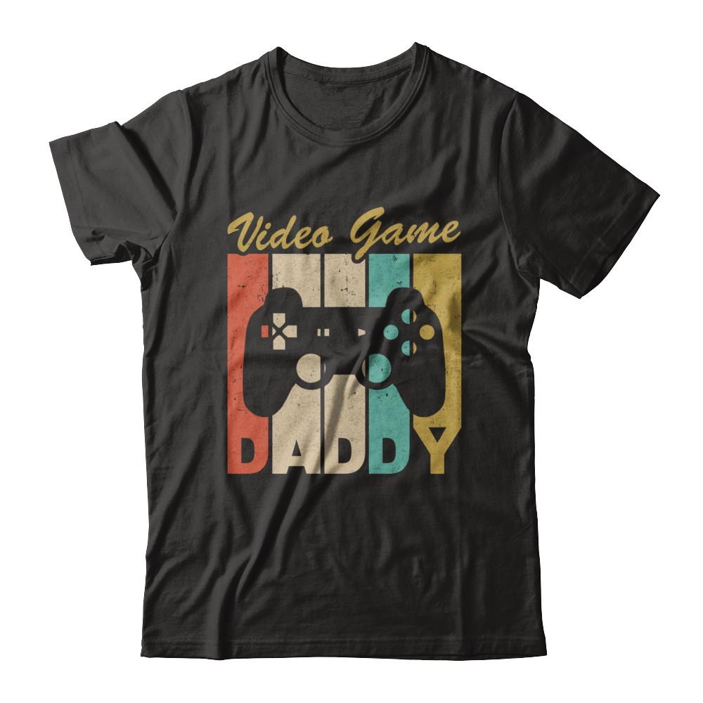 Retro Vintage Daddy Video Games Gaming Dad Fathers Day Gift