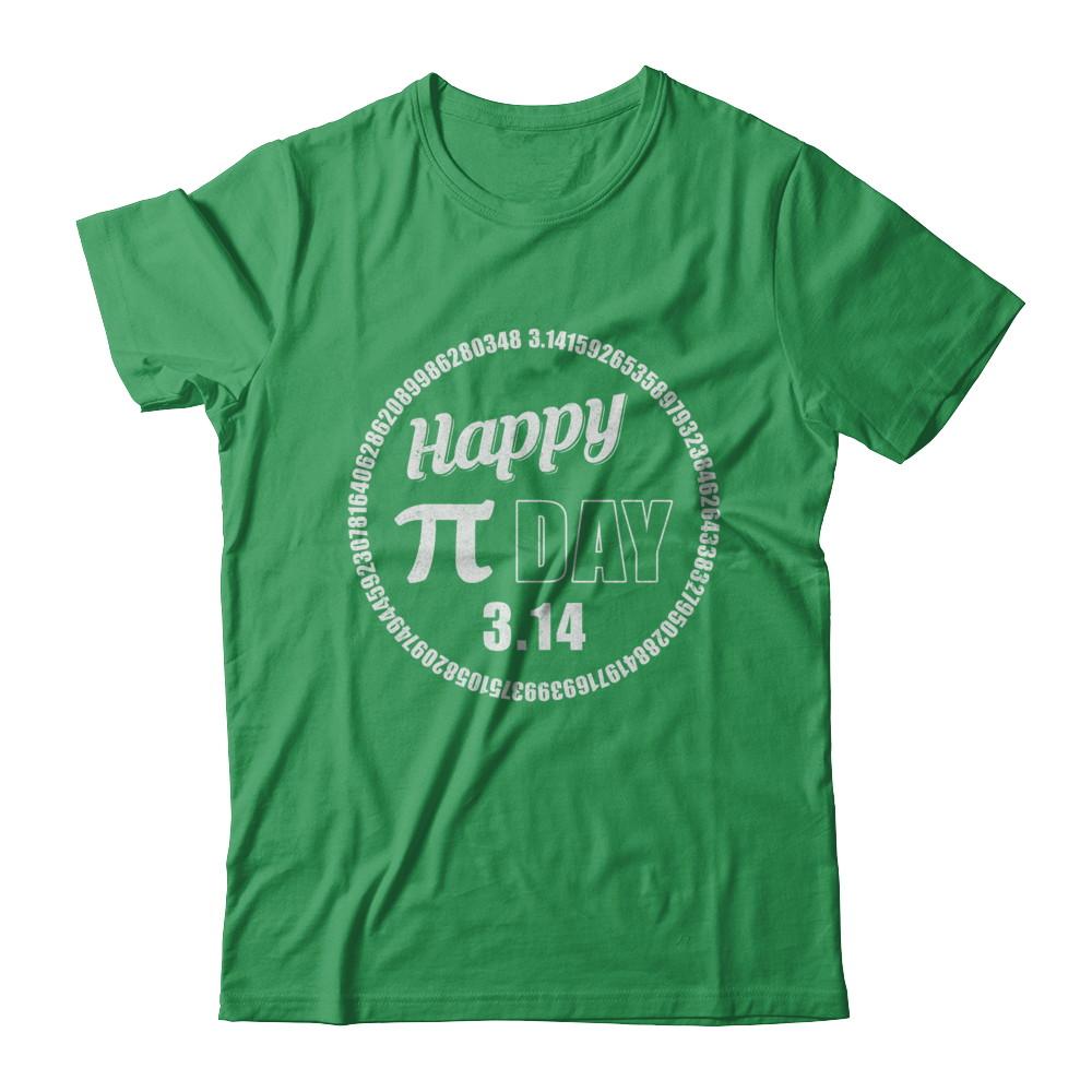 Happy Pi Day Love Math Funny March 14Th 2021-T-Shirt & Hoodie-Premium T-Shirt-Kelly Green