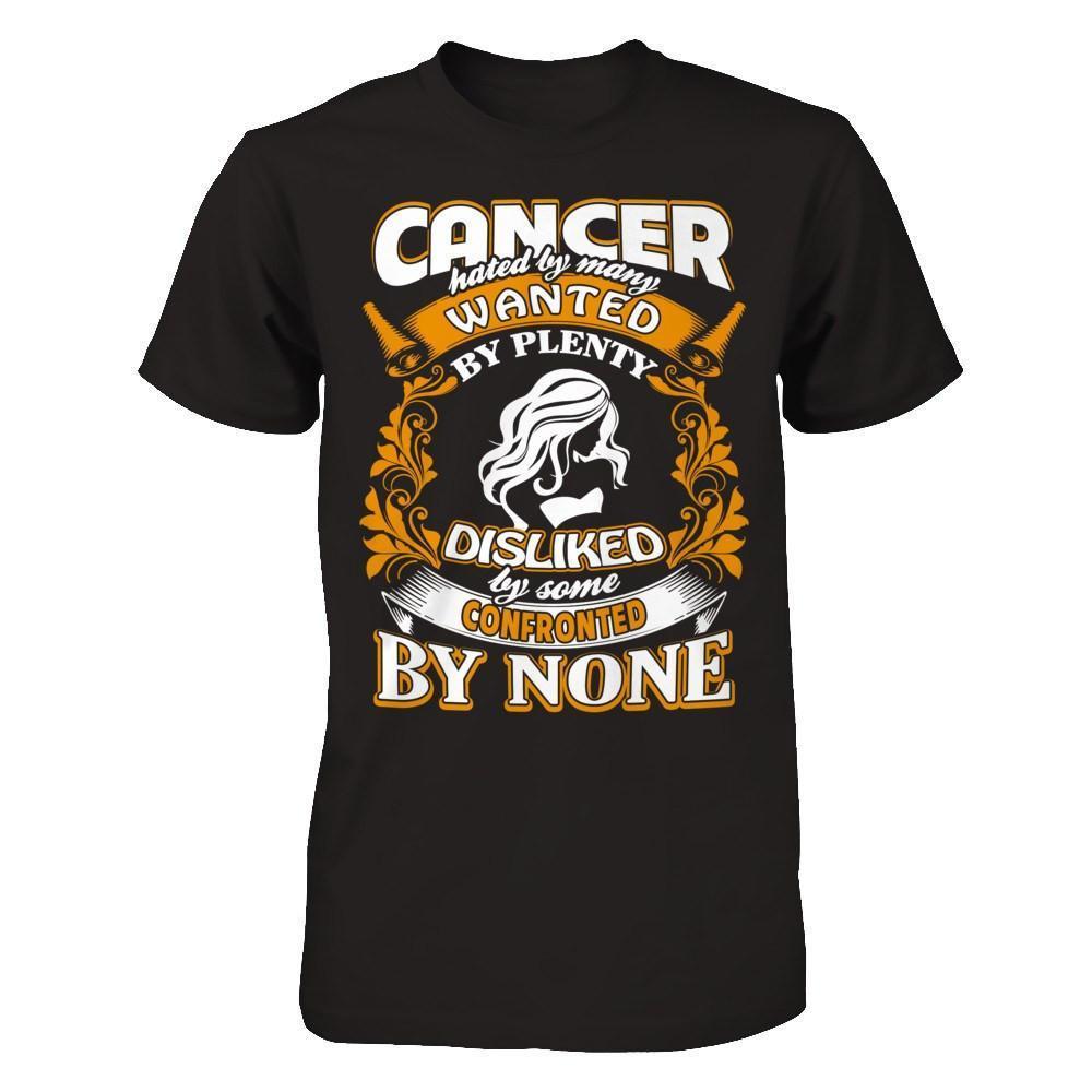 Cancer Hated By Many Wanted By Plenty-T-Shirt & Hoodie-Premium T-Shirt-Black