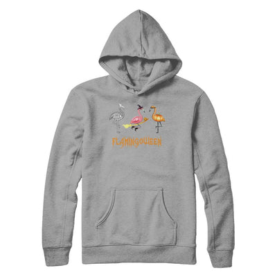Funny Flamingo Halloween Flamingoween-T-Shirt & Hoodie-Pullover Hoodie-Light Steel