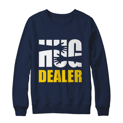 Hug Dealer Free Hug-T-Shirt & Sweatshirt-Crewneck Sweatshirt-Navy