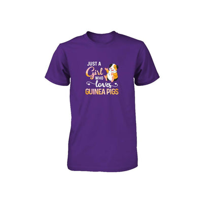 Just A Woman Who Loves Guinea Pigs Youth-Youth Shirt-