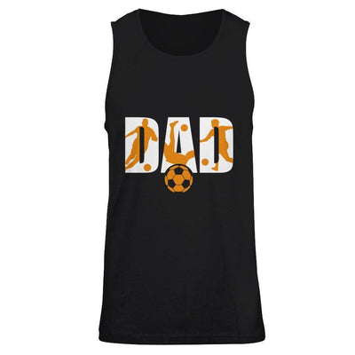 Soccer Dad Father's Day-T-Shirt & Hoodie-Unisex Tank-Black
