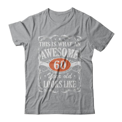 Vintage This Is What An Awesome 60 Year Old 1961 Birthday-T-Shirt & Hoodie-Classic T-Shirt-Sport Grey