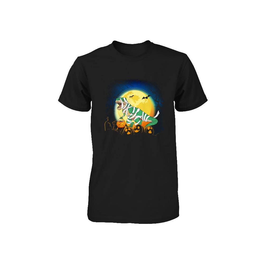 Halloween Pumpkin Dinosaur Gift For Kids Boys Girls Youth-Youth Shirt-Toddler T-Shirt-Black