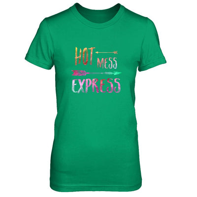 Hot Mess Express-T-Shirt & Tank Top-Women's T-Shirt-Irish Green