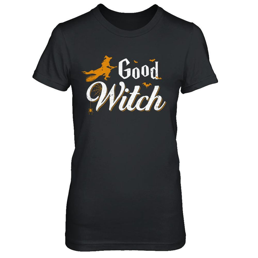 Good Witch Halloween-T-Shirt & Hoodie-Women's T-Shirt-Black