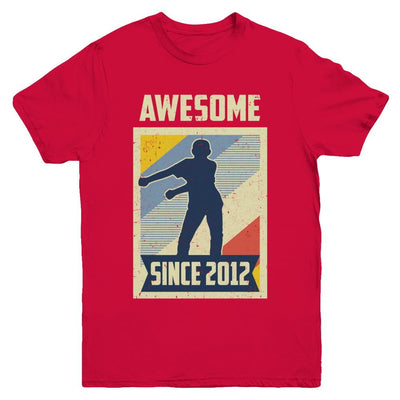 Vintage Floss 9th 2012 Birthday Gift for 9 Years Old Youth-Youth Shirt-Youth T-Shirt-Red