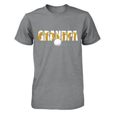 Golf Grandpa Father's Day-T-Shirt & Hoodie-Classic T-Shirt-Sport Grey
