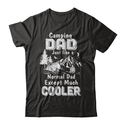 Camping Dad Except Much Cooler-T-Shirt & Hoodie-Classic T-Shirt-Black