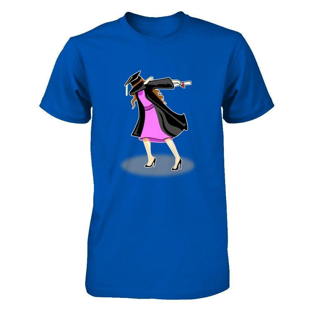 Funny Dabbing Senior College High School Graduation 2018-T-Shirt & Hoodie-Premium T-Shirt-Royal
