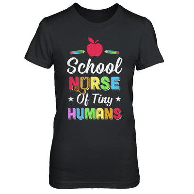 School Nurse Of Tiny Humans-T-Shirt & Hoodie-Women's T-Shirt-Black