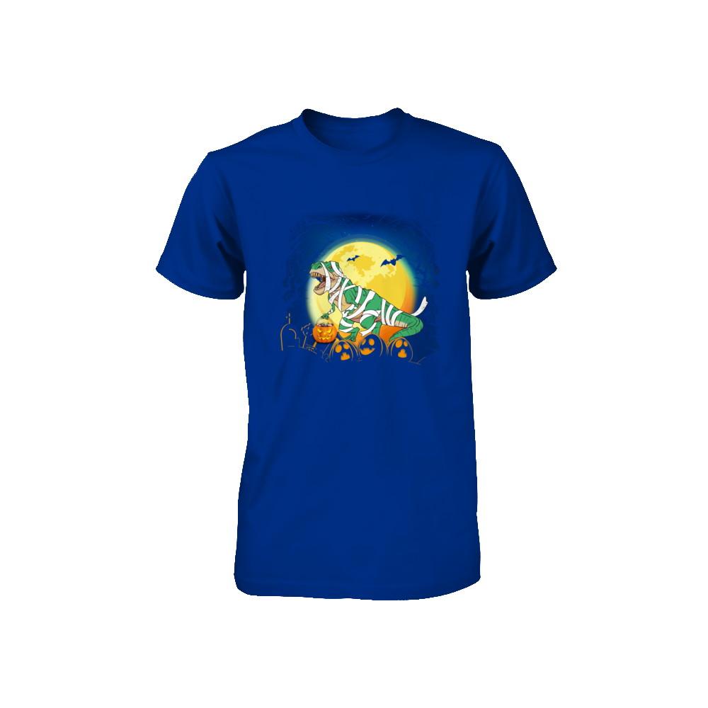 Halloween Pumpkin Dinosaur Gift For Kids Boys Girls Youth-Youth Shirt-