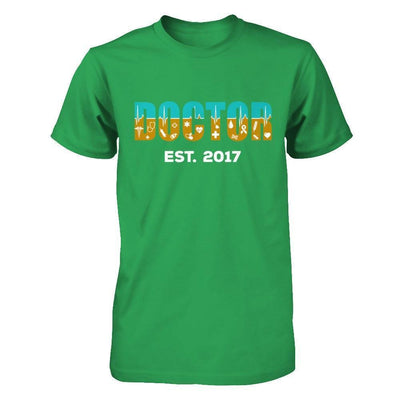 Medical School Graduation Doctor 2017-T-Shirt & Hoodie-Premium T-Shirt-Kelly Green
