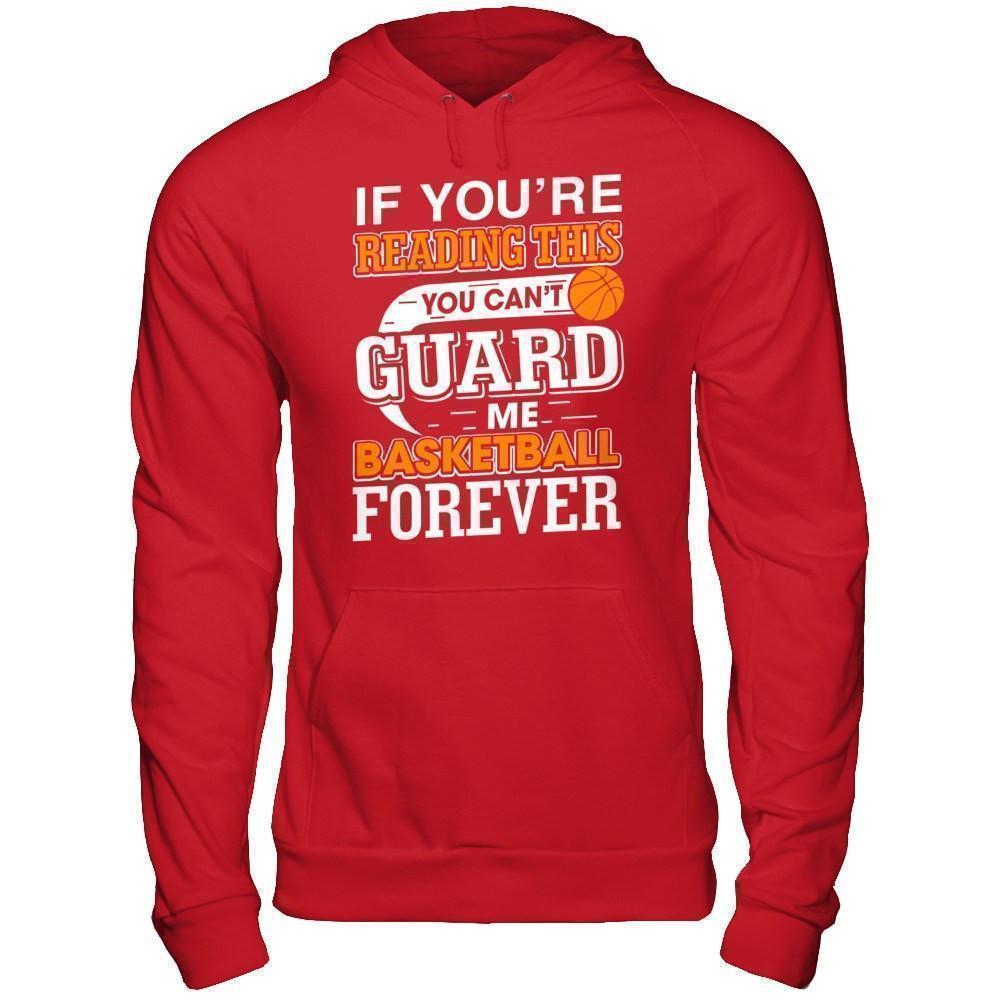 If You're Reading This You Can't Guard-T-Shirt & Hoodie-Pullover Hoodie-Red