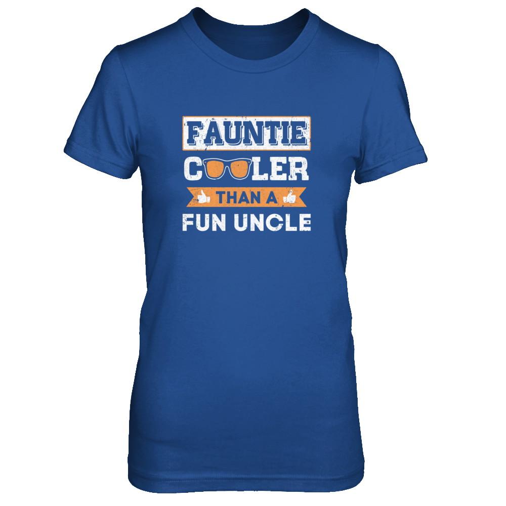 Faunt Cooler Than A Fun Uncle-T-Shirt & Tank Top-Women's T-Shirt-Royal