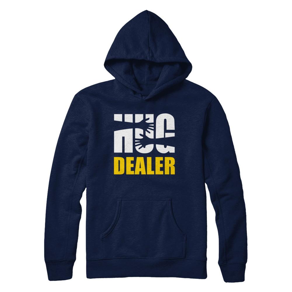 Hug Dealer Free Hug-T-Shirt & Sweatshirt-Pullover Hoodie-Navy