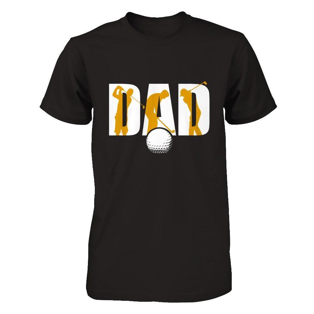 Golf Dad Father's Day-T-Shirt & Hoodie-Classic T-Shirt-Black