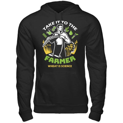 Take It To The Farmer What Is Science-T-Shirt & Hoodie-Pullover Hoodie-Black