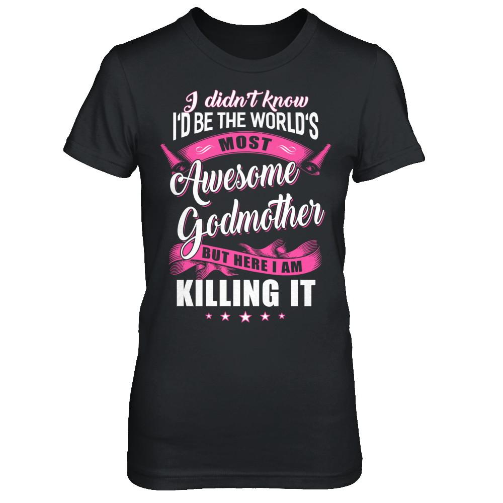 World's Most Awesome Godmother Mothers Day Gift