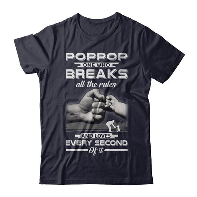 Poppy One Who Breaks All The Rules And Loves Every Second Of It-T-Shirt & Hoodie-Premium T-Shirt-Midnight Navy
