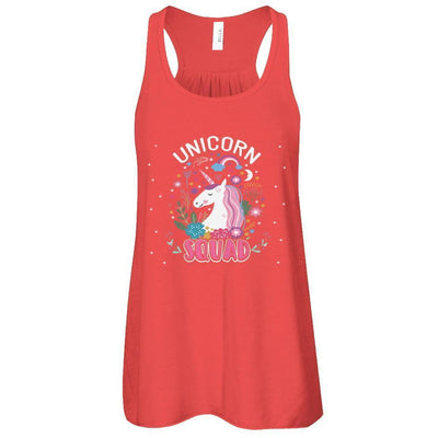 Unicorn Squad-T-Shirt & Tank Top-Women's Flowy Racerback Tank-Red