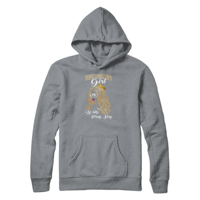 December Woman Lady Girl Wake Pray Slay Birthday Gift-T-Shirt & Tank Top-Pullover Hoodie-Light Steel