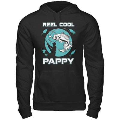 Reel Cool Pappy-T-Shirt & Hoodie-Pullover Hoodie-Black