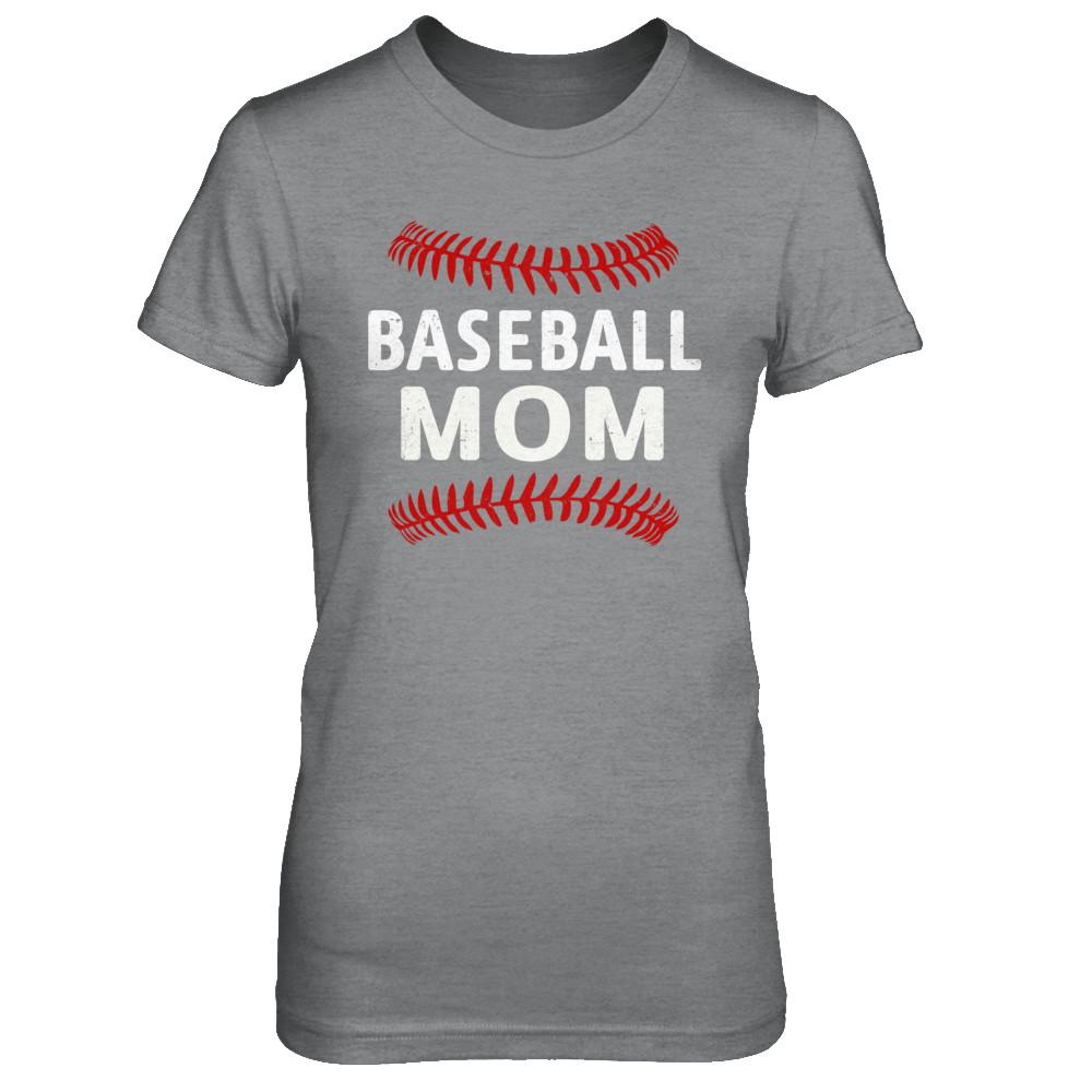 Baseball Mom-T-Shirt & Hoodie-