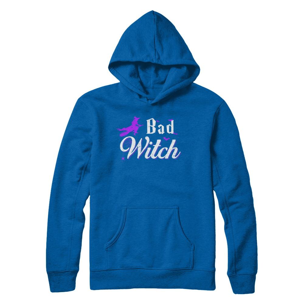 Bad Witch Halloween-T-Shirt & Hoodie-Pullover Hoodie-Royal