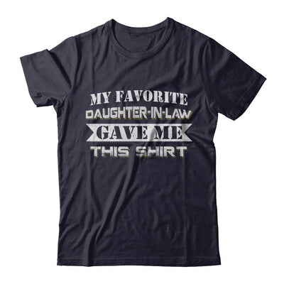 My Favorite Daughter-In-law Gave Me This-T-Shirt & Hoodie-Premium T-Shirt-Midnight Navy