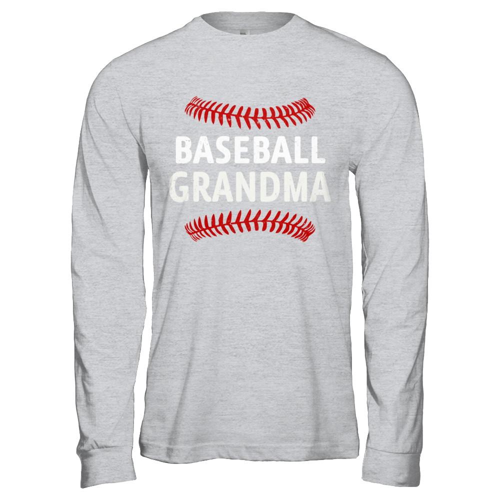 Baseball Grandma-T-Shirt & Hoodie-