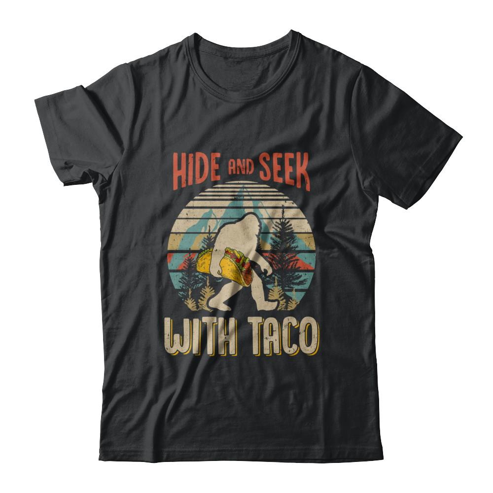 Bigfoot Carrying Taco Hide And Seek Sasquatch