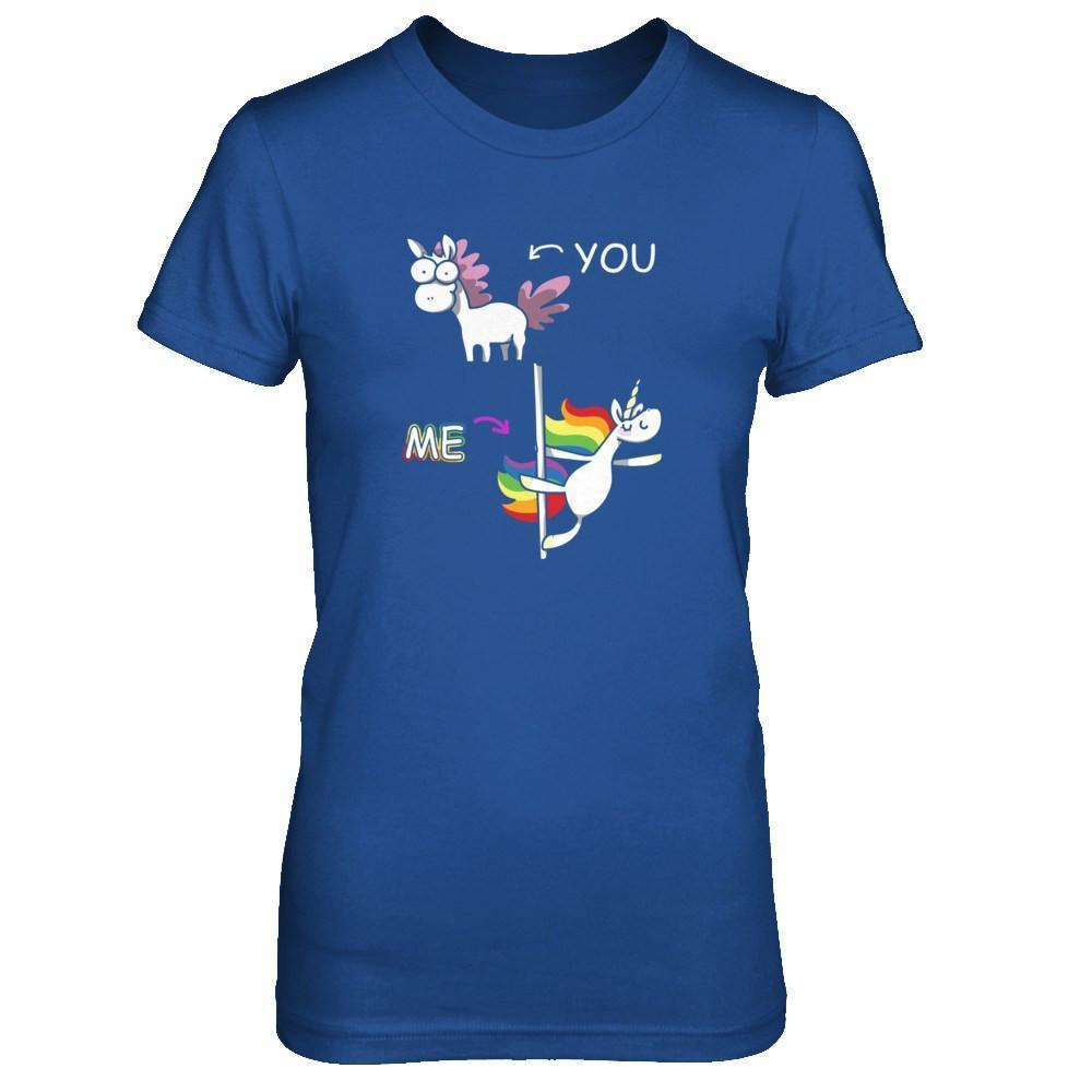 Cute Unicorn You Me-T-Shirt & Tank Top-Women's T-Shirt-Royal