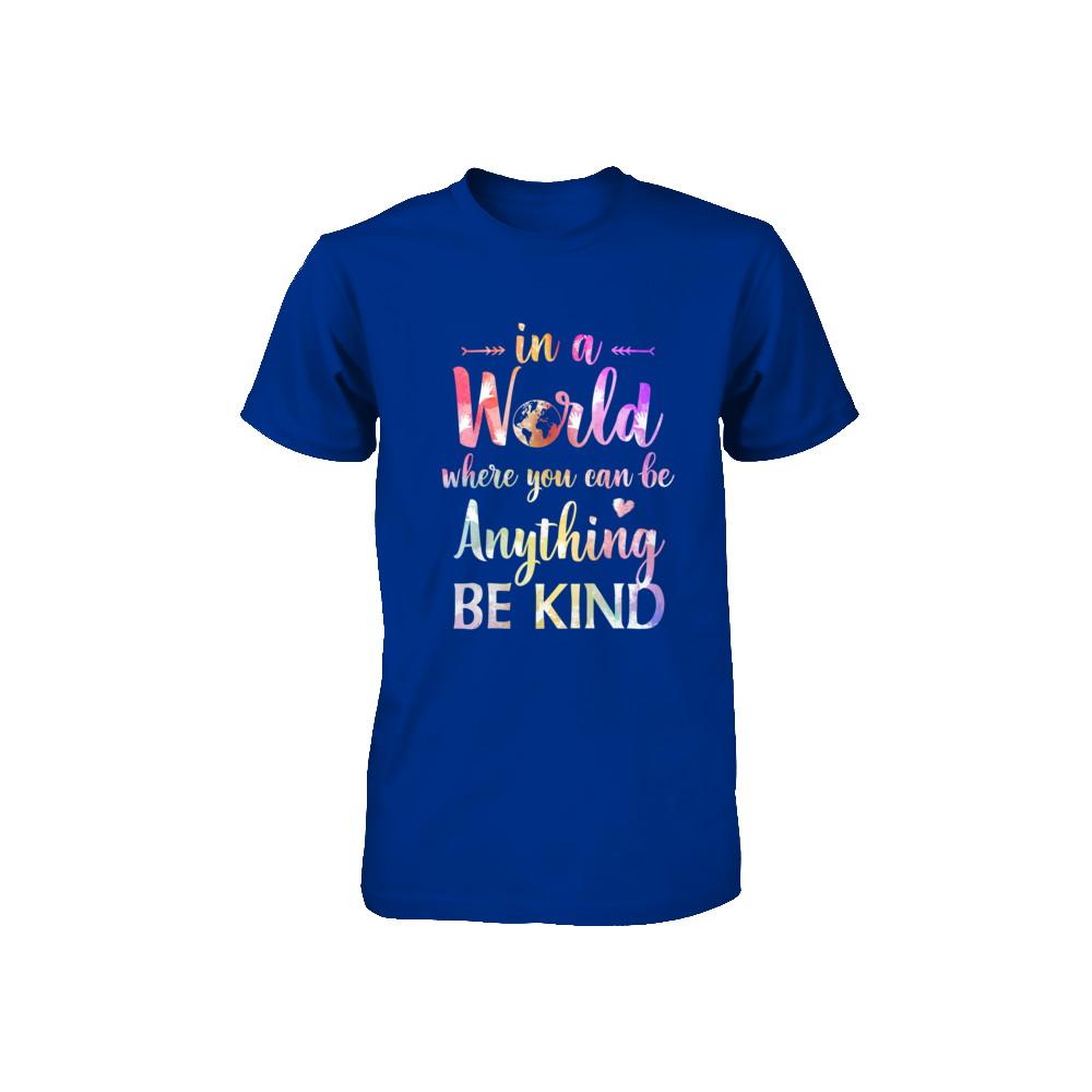 Autism In A World Where You Can Be Anything Be Kind Youth-Youth Shirt-