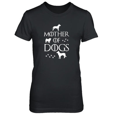Mother Of Dogs Dog Lover-T-Shirt & Tank Top-Women's T-Shirt-Black