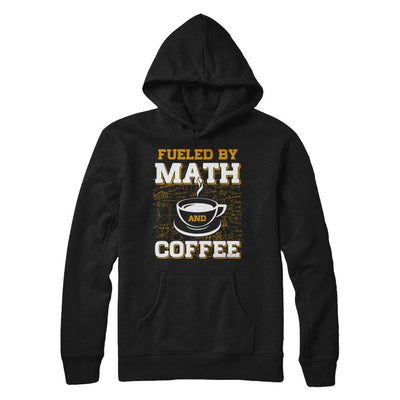 Fueled By Math And Coffee-T-Shirt & Hoodie-Pullover Hoodie-Black