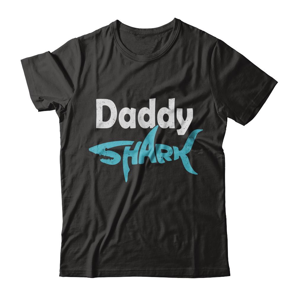 Daddy Shark Dad Family Fathers Day Gifts Idea
