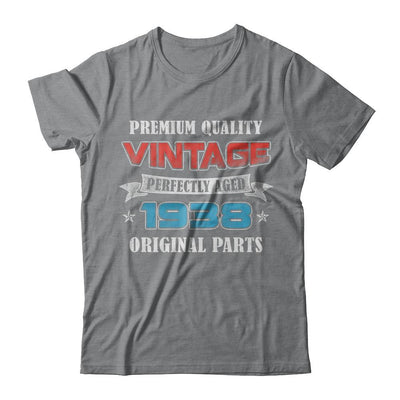 Vintage Premium Prefectly Aged 1938 83th Birthday Gift-T-Shirt & Hoodie-Classic T-Shirt-Sport Grey