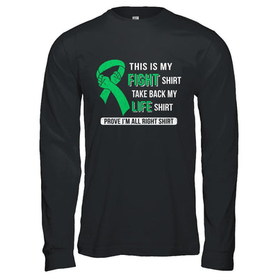 This Is My Fight Kidney Disease Liver Cancer Awareness-T-Shirt & Hoodie-Long Sleeve T-Shirt-Black