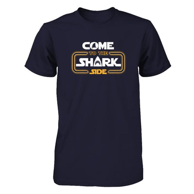 Come To The Shark Side-T-Shirt & Tank Top-Premium T-Shirt-Midnight Navy